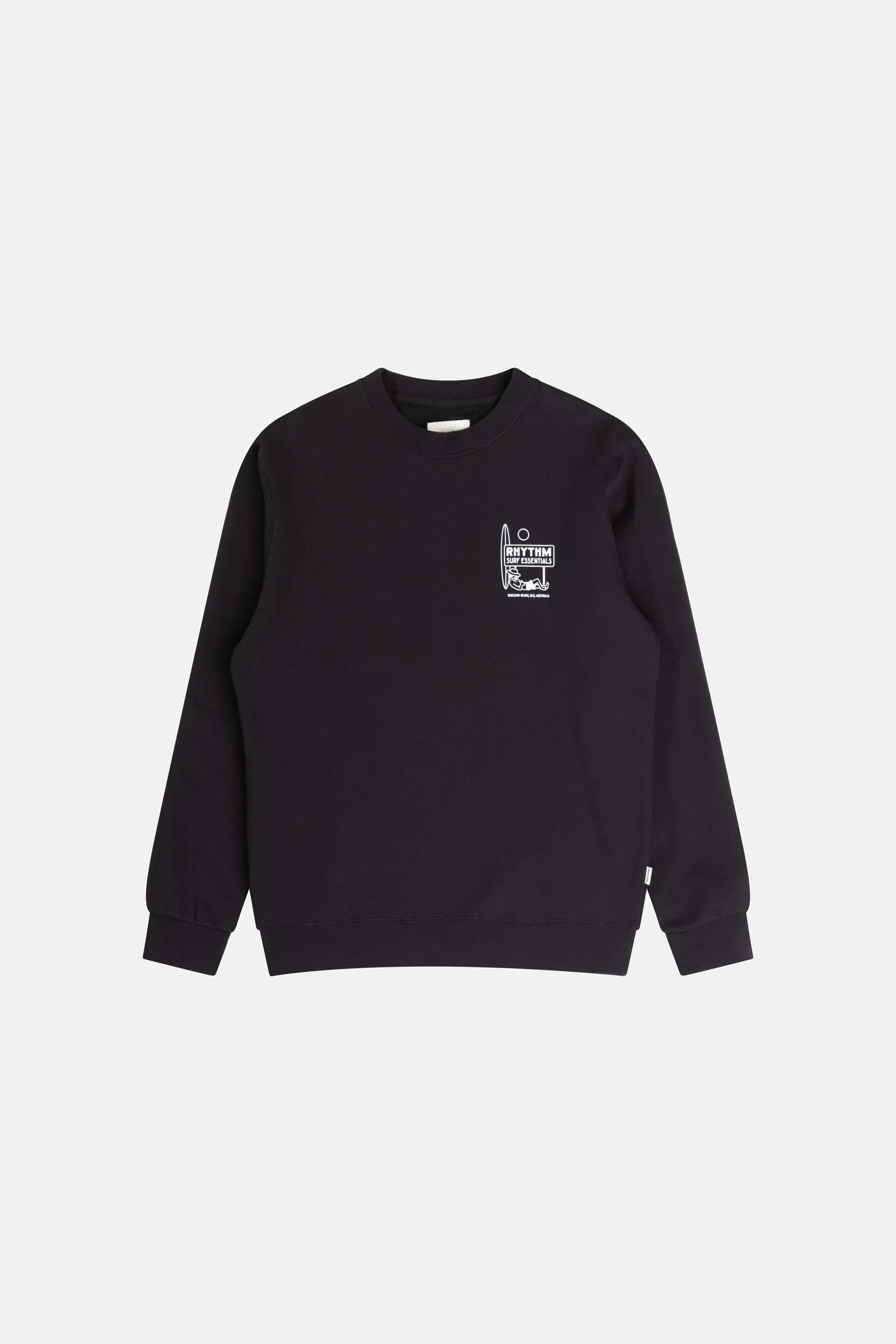 Siesta Fleece Crew Black