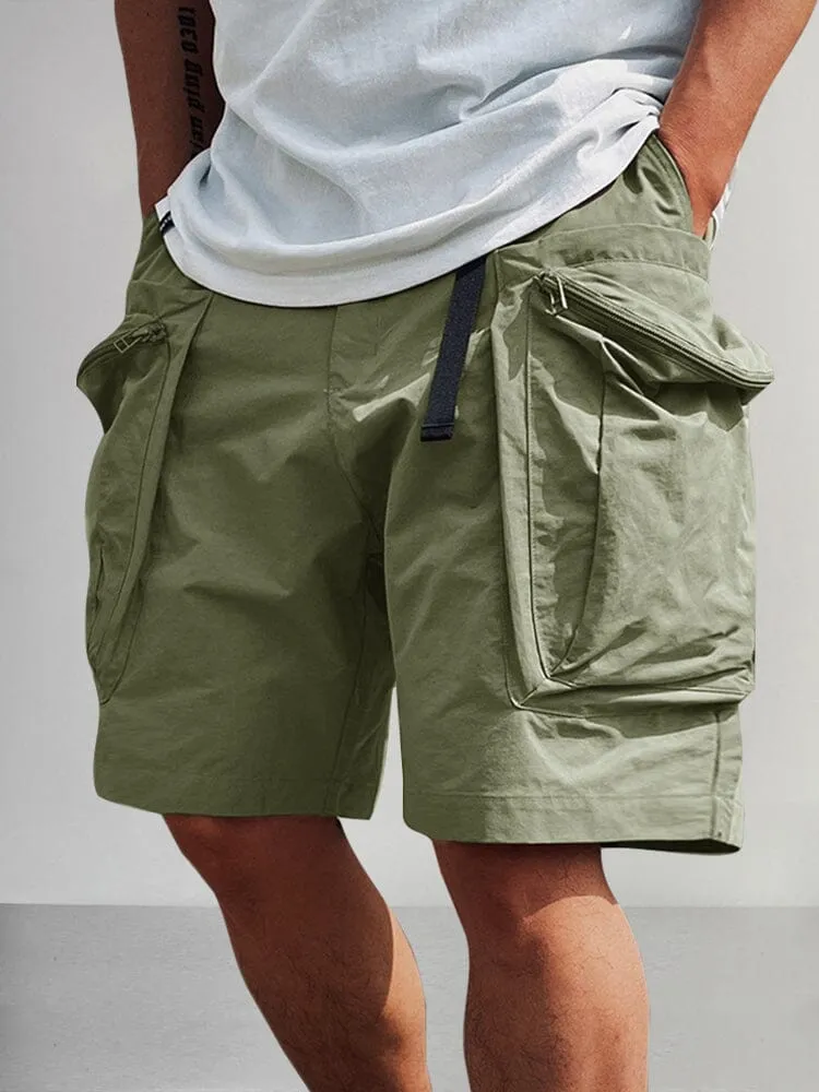 Stylish Cargo Shorts with Belt