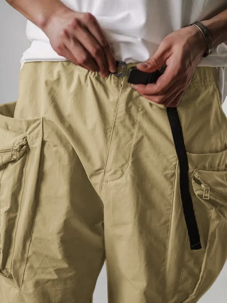 Stylish Cargo Shorts with Belt