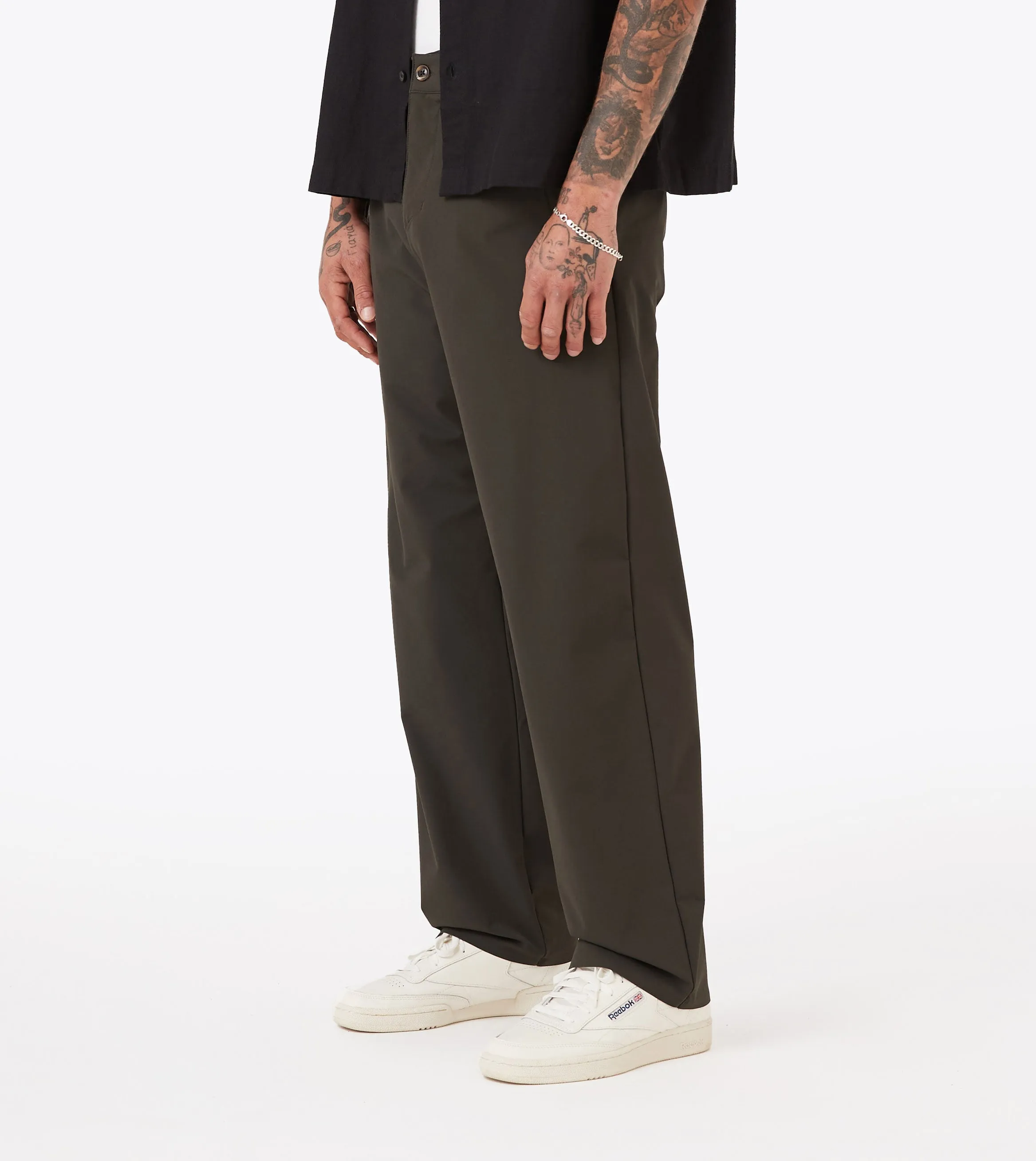 Tech Box Pant Army