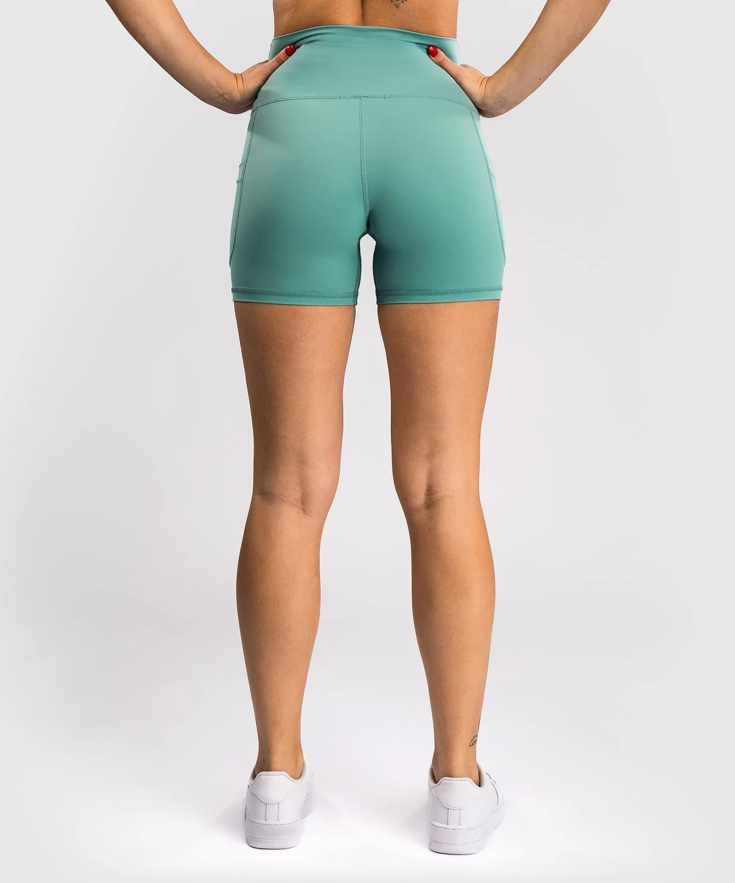 Venum Essential Women's Bike Shorts - Aqua Green