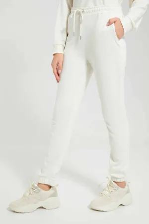 Women Ivory Active Pant