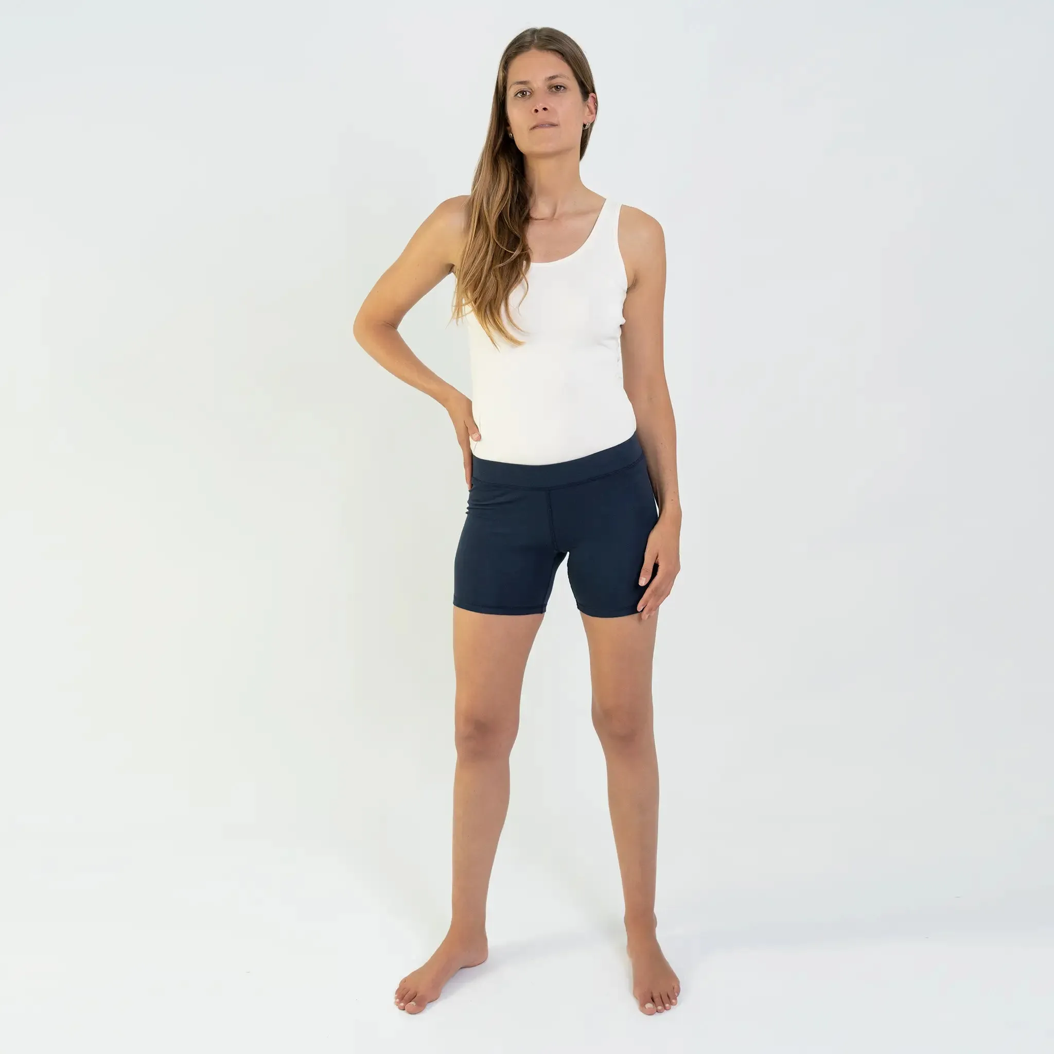 Women's Organic Pima Cotton Biker Shorts