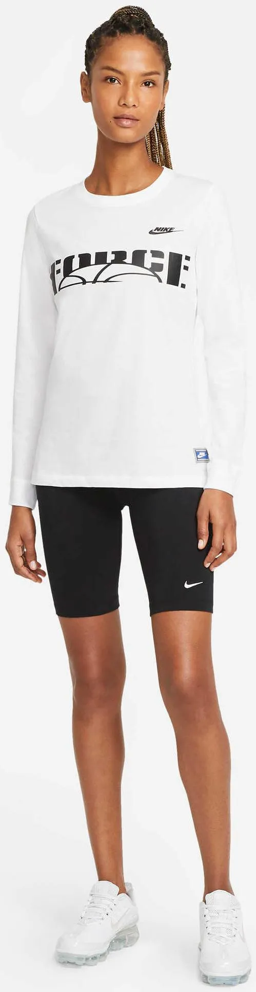 Women's Sportswear Essential Mid-Rise Biker Shorts